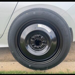 Premium Black Spare Tire, for a Honda Civic